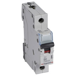 Legrand TX3 Disyuntor en miniatura 6A 1-polig Tipo B