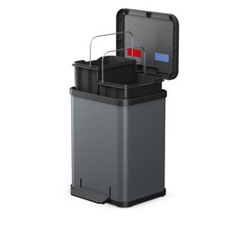 Hailo Öko duo Plus M Gris oscuro mate
