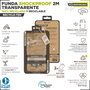 Muvit Funda Recycletek Shockproof Ecológica para Apple iPhone 15 - Antigolpes y Protectora, Fabricada con Material 100% Reciclado