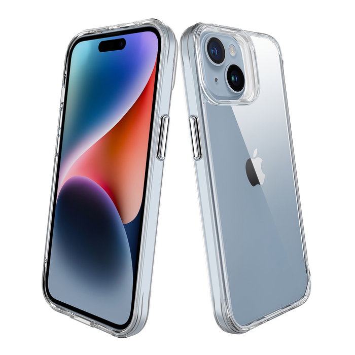 Muvit Funda Recycletek Shockproof Ecológica para Apple iPhone 15 - Antigolpes y Protectora, Fabricada con Material 100% Reciclado