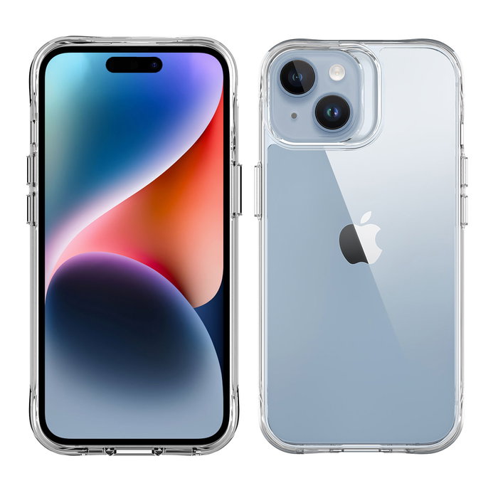 Muvit Funda Recycletek Shockproof Ecológica para Apple iPhone 15 - Antigolpes y Protectora, Fabricada con Material 100% Reciclado