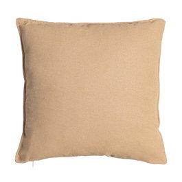 Cojín Marrón Claro 85%Algodón-15%Lino 50 X 50 cm (Set de 2)