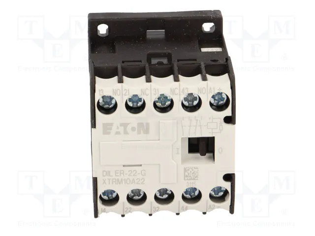 EATON ELECTRIC Contactor DILER 4-polar 24VDC 6A NC x2 + NA x2