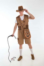 Creaciones Llopis Disfraz Adulto Explorador Talla L Incluye Pantalón, Bolso, Chaleco y Sombrero