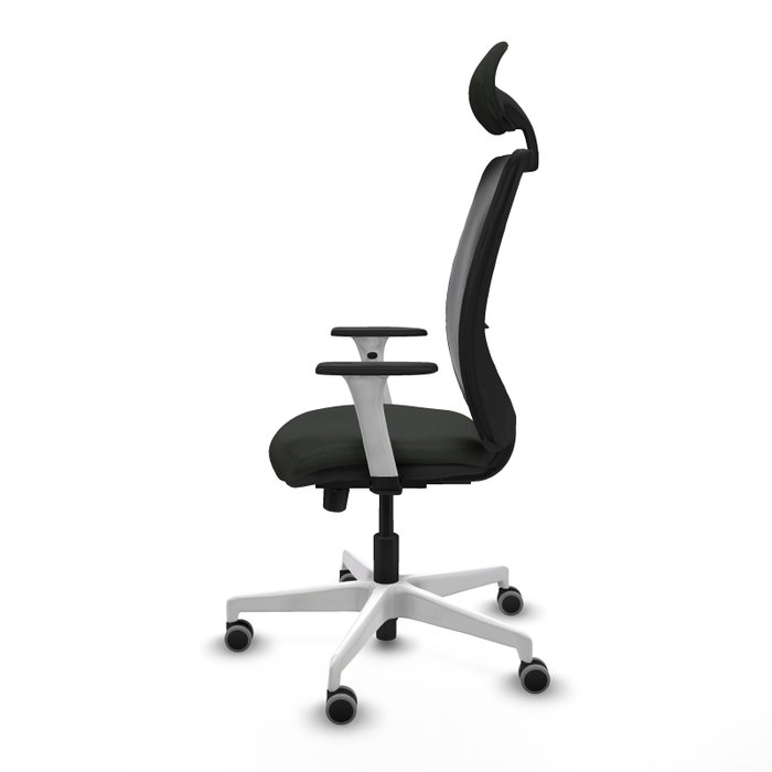 PIQUERAS Y CRESPO Silla de oficina Zulema con mecanismo Sincro/Traslack, Negro