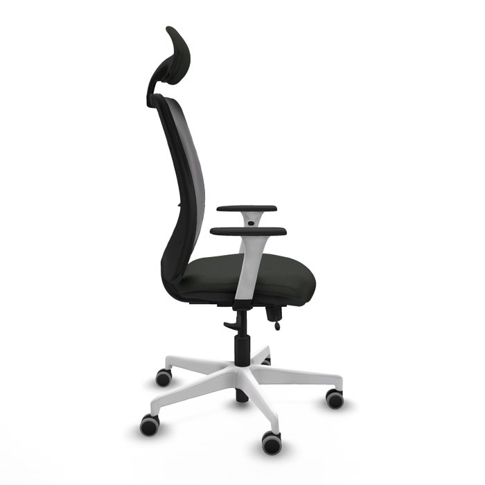 PIQUERAS Y CRESPO Silla de oficina Zulema con mecanismo Sincro/Traslack, Negro