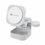 Targus HJ3320WHGL Cargador inalámbrico 3 en 1 Qi2 Blanco