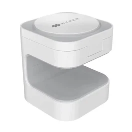 Targus HJ3320WHGL Cargador inalámbrico USB blanco para auriculares, smartphone y reloj inteligente, carga rápida