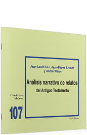 VERBO DIVINO, 107.Análisis narrativo relatos Antiguo Testamento