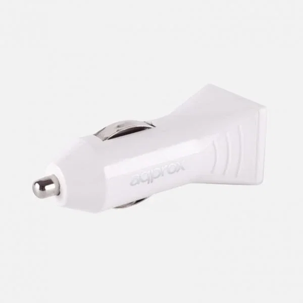 Approx Cargador USB para Coche 1A Blanco APPUSBCARW Approx Cargador USB para Coche 1A Blanco APPUSBCARW