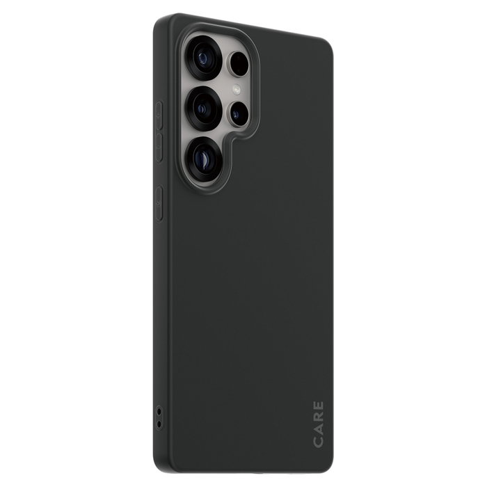 PanzerGlass CARE Fashionable Case Black w. QI Compatible Samsung Galaxy S25 Ultra, Funda de Silicona Negra PanzerGlass CARE Fashionable Case Black w. QI Compatible Samsung Galaxy S25 Ultra, Funda de Silicona Negra