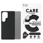 PanzerGlass CARE Fashionable Case Black w. QI Compatible Samsung Galaxy S25 Ultra, Funda de Silicona Negra