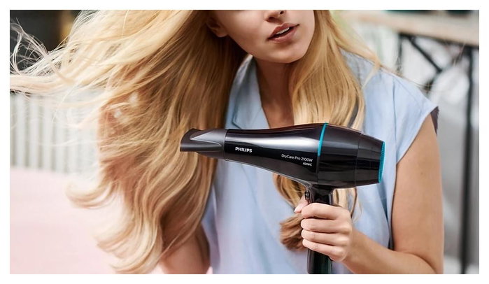 Philips DryCare BHD272/00 Secador Pro 2100W Negro/Verde Lago