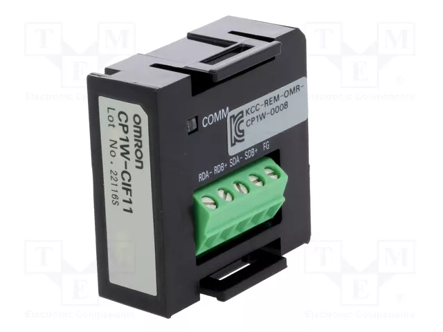 OMRON CP1W-CIF11 Módulo de comunicación RS422A / RS485 OMRON CP1W-CIF11 Módulo de comunicación RS422A / RS485