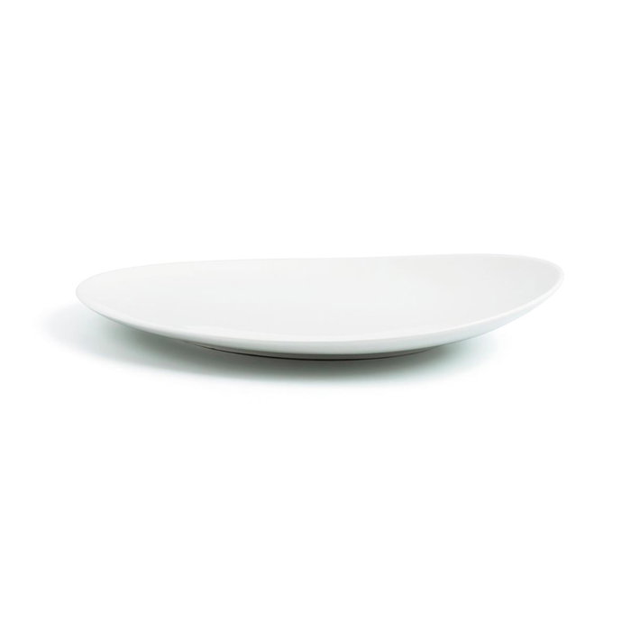 Plato Llano Porcelana Ala Elevada Vital Coupe Ariane 31 cm