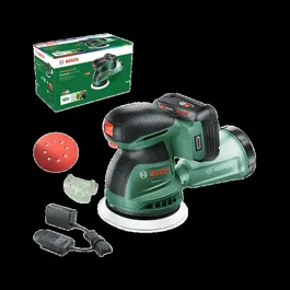 Bosch Lijadora Orbital Aleatoria 18V (125 mm) BOS1742452826071 - Inalámbrica con Batería 2.0 Ah y Cargador - UniversalOrbit