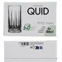 Quid Vaso Alto Vidrio Style 46 cL (6 Unidades) inevitable