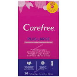 CAREFREE Maxi Plus Salvaslips 36 Unidades