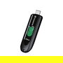 Transcend JetFlash 790C - Memoria USB 256 GB, USB Tipo C y USB 3.2 Gen 1 (3.1 Gen 1), Plug and Play, Negro