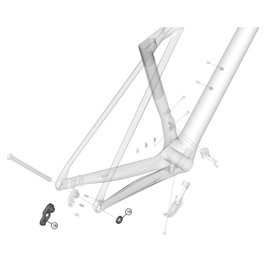 Lapierre Soporte de cambio trasero para montaje Shimano