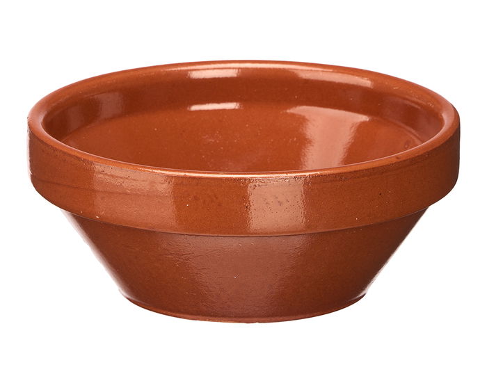 La Dehesa Cuenco Sopa Gazpacho Barro Refractario Miel Diámetro 15.2 x 6.5 cm (Set de 30)