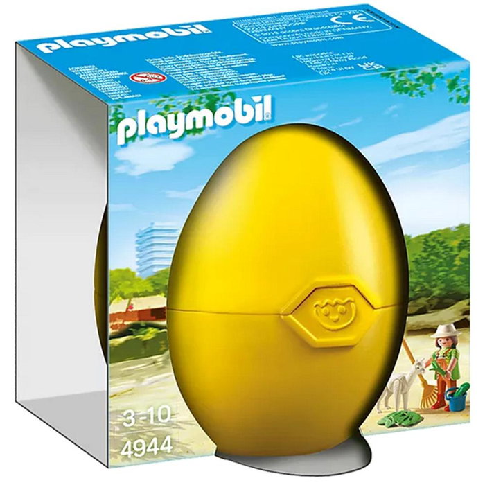 Playmobil Cuidadora Con Alpaca Set de Juego para Niños y Niñas