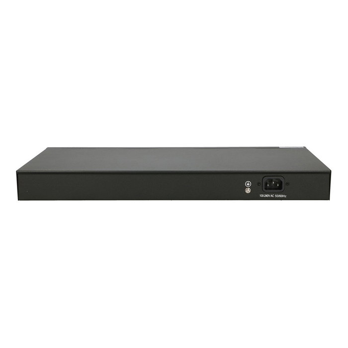 Extralink ARES PoE Switch 16x Gigabit PoE/PoE+, 2x SFP, 1x Konsolenport, 150W, Verwaltbar