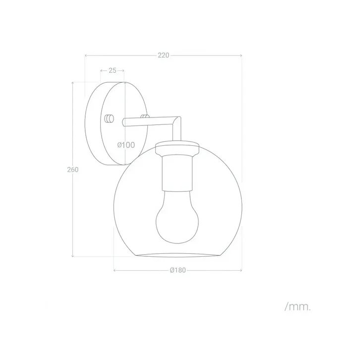 Aplique de Pared Mokpo [SKD-W1008] E27