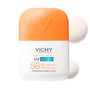 Vichy Capital Soleil UV Aqua Fluido Hidratante Facial SPF50, Protección Invisible Antibrillos para Piel Mixta y Grasa, 50 ml