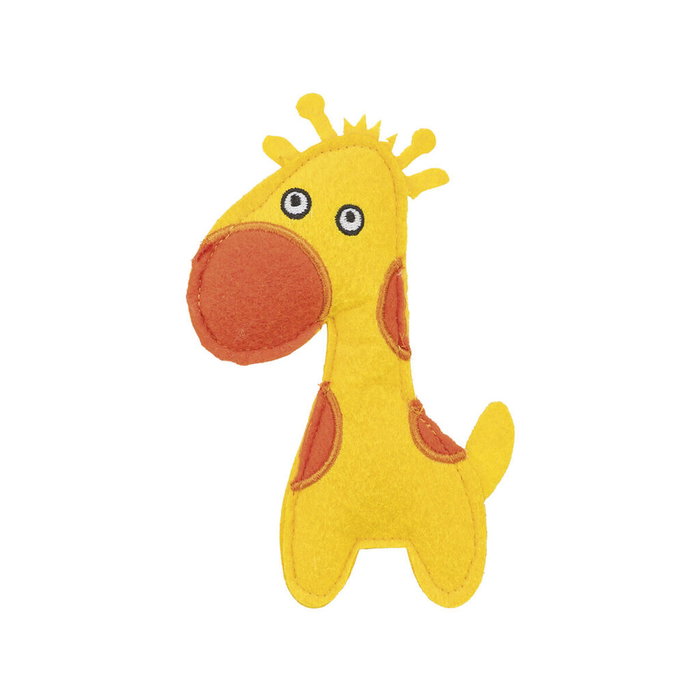 Peluche para perros Trixie Amarillo Jirafa 15 cm Fieltro