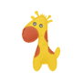Peluche para perros Trixie Amarillo Jirafa 15 cm Fieltro