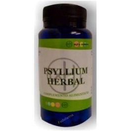 ALFA HERBAL Psyllium Herbal 100Cap - Cápsulas de Plantago Ovata (Ispaghula) 500 mg para el Alivio del Estreñimiento y Salud Digestiva
