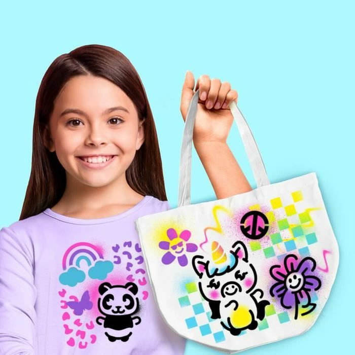 Canal Toys Airbrush Art Kit de diseño de moda con spray electrónico