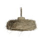 DKD Home Decor Lamps 2c 24 Lámpara de Techo Estilo Item Home Hecha a Mano Fibras Naturales 64 x 64 x 34 cm