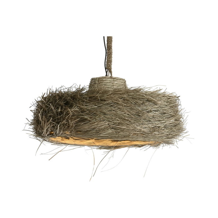 DKD Home Decor Lamps 2c 24 Lámpara de Techo Estilo Item Home Hecha a Mano Fibras Naturales 64 x 64 x 34 cm DKD Home Decor Lamps 2c 24 Lámpara de Techo Estilo Item Home Hecha a Mano Fibras Naturales 64 x 64 x 34 cm