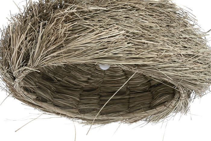 DKD Home Decor Lamps 2c 24 Lámpara de Techo Estilo Item Home Hecha a Mano Fibras Naturales 64 x 64 x 34 cm DKD Home Decor Lamps 2c 24 Lámpara de Techo Estilo Item Home Hecha a Mano Fibras Naturales 64 x 64 x 34 cm