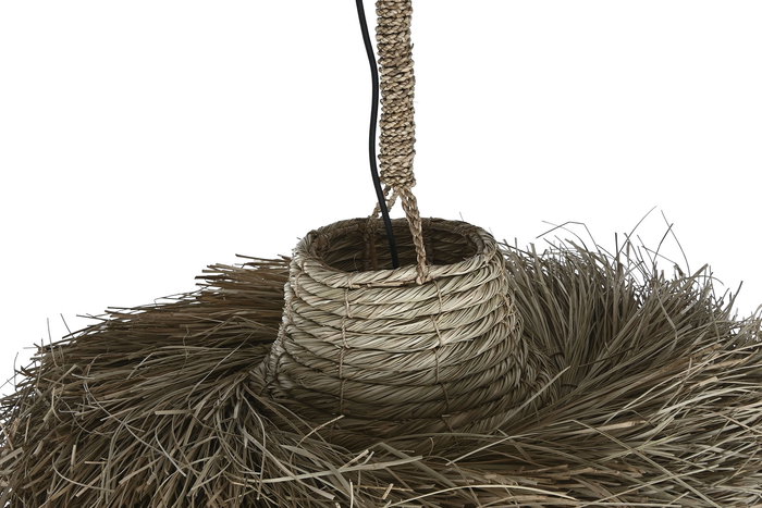 DKD Home Decor Lamps 2c 24 Lámpara de Techo Estilo Item Home Hecha a Mano Fibras Naturales 64 x 64 x 34 cm DKD Home Decor Lamps 2c 24 Lámpara de Techo Estilo Item Home Hecha a Mano Fibras Naturales 64 x 64 x 34 cm