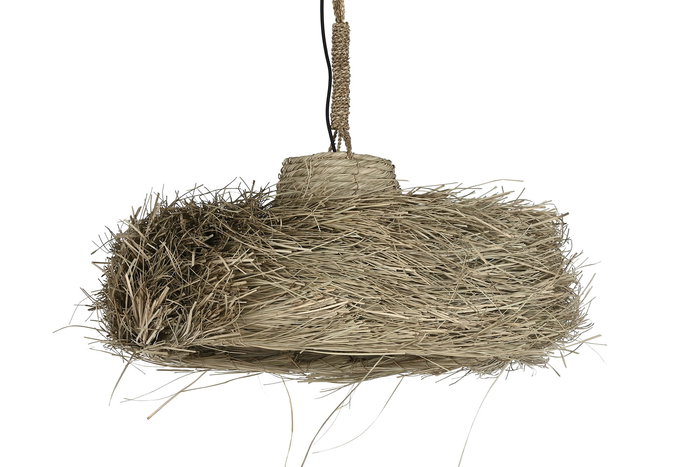 DKD Home Decor Lamps 2c 24 Lámpara de Techo Estilo Item Home Hecha a Mano Fibras Naturales 64 x 64 x 34 cm DKD Home Decor Lamps 2c 24 Lámpara de Techo Estilo Item Home Hecha a Mano Fibras Naturales 64 x 64 x 34 cm