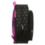 Safta Mochila Junior K-pop Demon Hunters Negra Adaptable a Carro