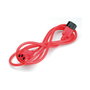 ROLINE Cable IEC 320 C14 a C13 Rojo 1.8m, Secomp 19.08.1520, 250V 10A, Conector Macho C14 a Hembra C13, Cable de Alimentacion
