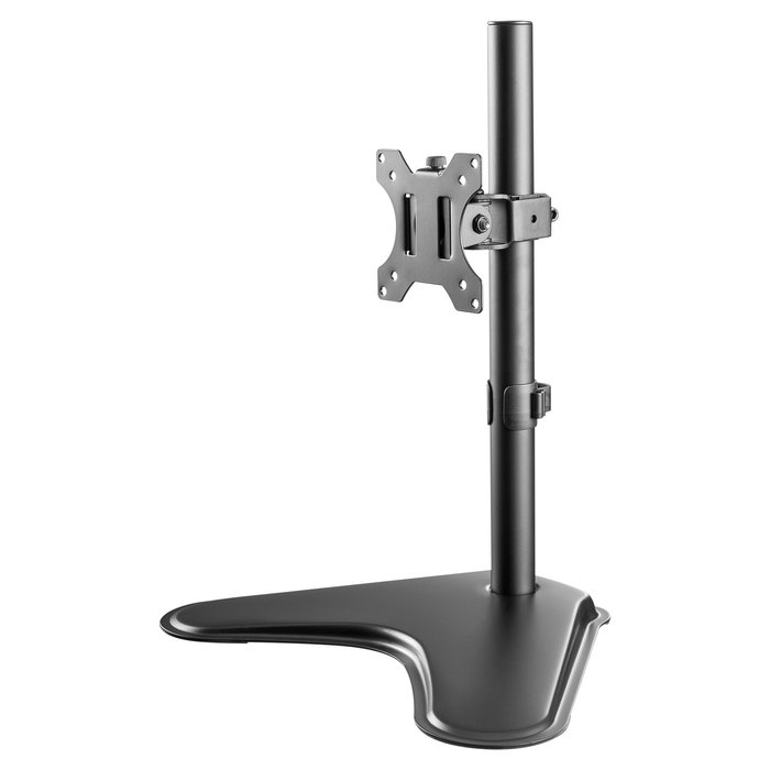 EQUIP Soporte Articulado de Sobremesa para Monitor LCD 13" - 32", Ajuste de Inclinación, Rotación y Giro, Gestión de Cables, VESA 75x75/100x100 mm, Negro