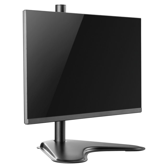 EQUIP Soporte Articulado de Sobremesa para Monitor LCD 13" - 32", Ajuste de Inclinación, Rotación y Giro, Gestión de Cables, VESA 75x75/100x100 mm, Negro