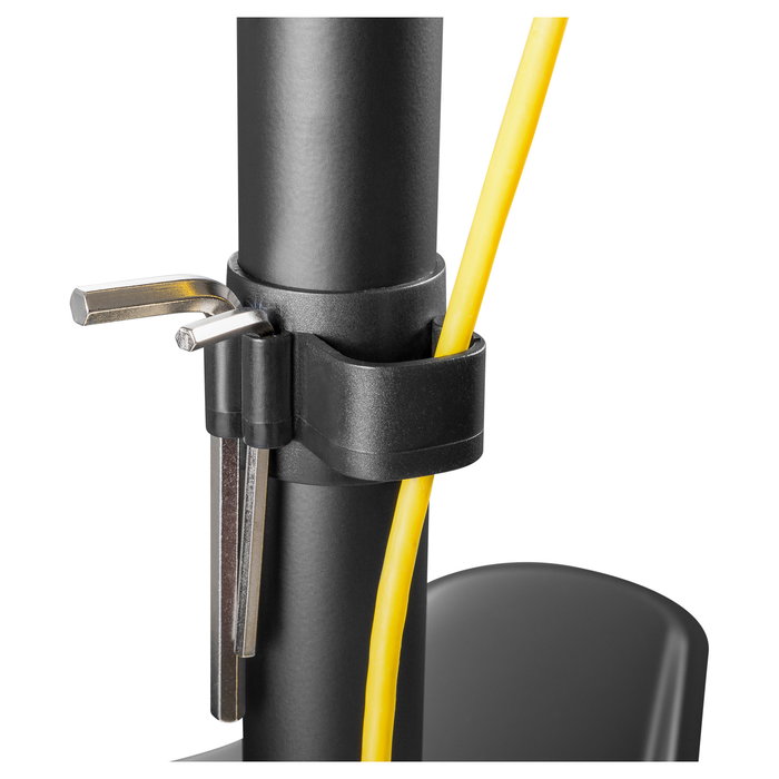 EQUIP Soporte Articulado de Sobremesa para Monitor LCD 13" - 32", Ajuste de Inclinación, Rotación y Giro, Gestión de Cables, VESA 75x75/100x100 mm, Negro