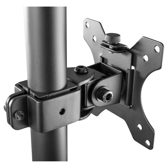 EQUIP Soporte Articulado de Sobremesa para Monitor LCD 13" - 32", Ajuste de Inclinación, Rotación y Giro, Gestión de Cables, VESA 75x75/100x100 mm, Negro