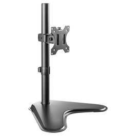 EQUIP Soporte Articulado de Sobremesa para Monitor LCD 13" - 32", Ajuste de Inclinación, Rotación y Giro, Gestión de Cables, VESA 75x75/100x100 mm, Negro