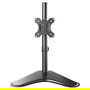 EQUIP Soporte Articulado de Sobremesa para Monitor LCD 13" - 32", Ajuste de Inclinación, Rotación y Giro, Gestión de Cables, VESA 75x75/100x100 mm, Negro