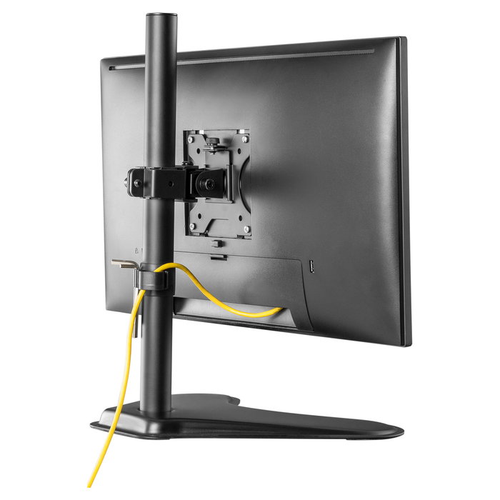 EQUIP Soporte Articulado de Sobremesa para Monitor LCD 13" - 32", Ajuste de Inclinación, Rotación y Giro, Gestión de Cables, VESA 75x75/100x100 mm, Negro