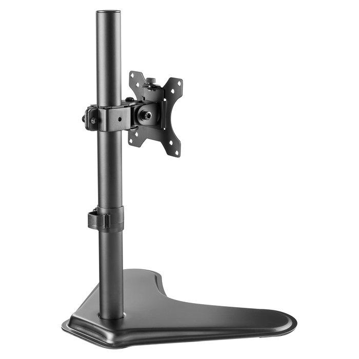 EQUIP Soporte Articulado de Sobremesa para Monitor LCD 13" - 32", Ajuste de Inclinación, Rotación y Giro, Gestión de Cables, VESA 75x75/100x100 mm, Negro