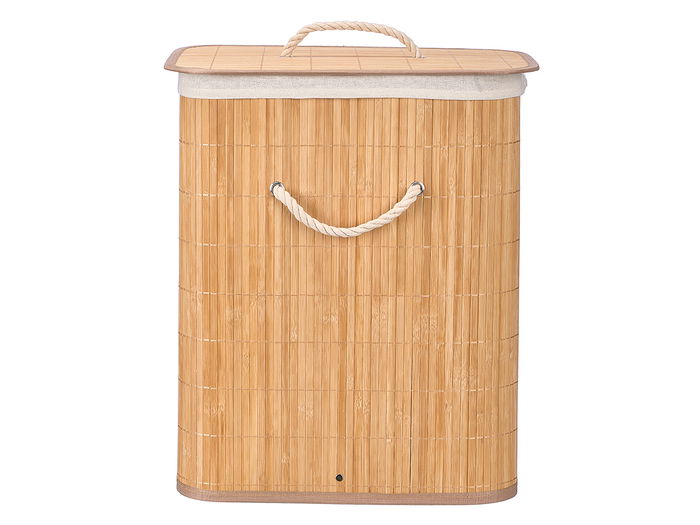 Kipit Pongotodo Rectangular Bambú Tela Natural 60L 40 x 50 x 30 cm (Set de 6)