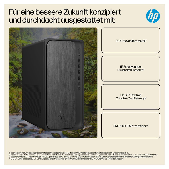 HP OmniDesk M02-0053ng AMD Ryzen 5 8500G, 16GB RAM, 512GB SSD, Windows 11 Home